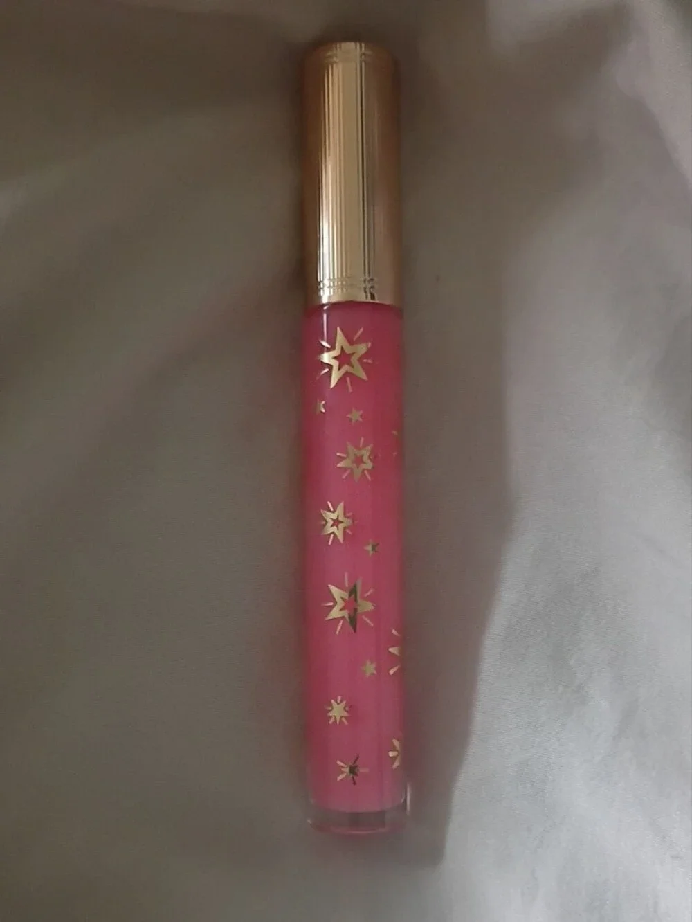 Gucci Hot Pink Lip Gloss with Gold Accents